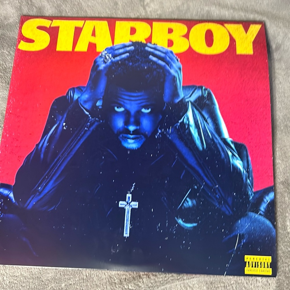 The Weekend STARBOY Vinyl set LIMITED EDITION (transparent blue)